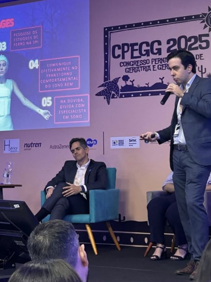 Aula sobre Transtornos do Sono, CPEGG 2025